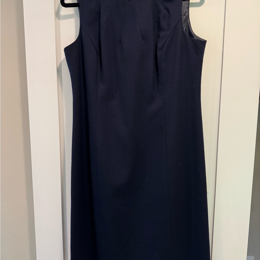 Pendleton Blue Strapless Sheath Dress Cocktail